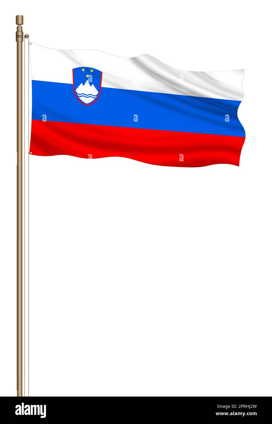 Slovenia d cut out stock images pictures