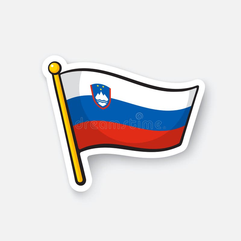 Slovenia flag drawn stock illustrations â slovenia flag drawn stock illustrations vectors clipart