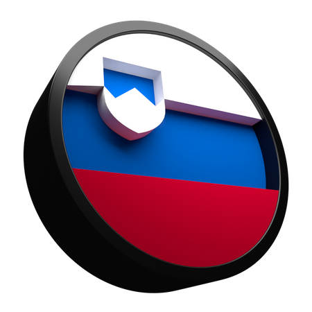 Slovenia flag flag d illustration download in png obj or blend format