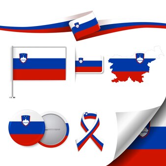 Slovenia flag images