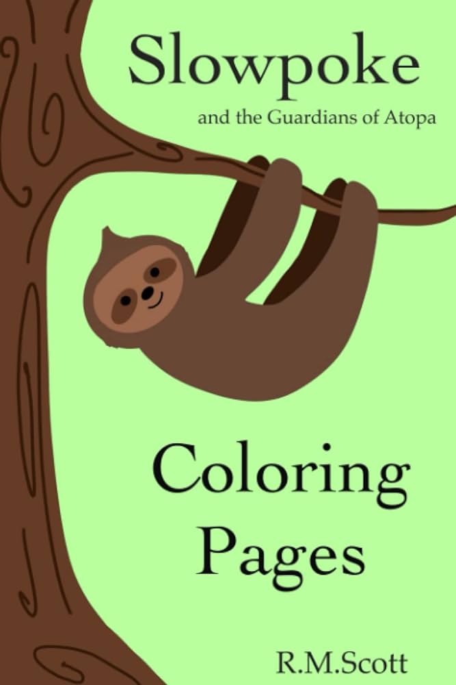 Slowpoke and the guardians of atopa coloring pages by