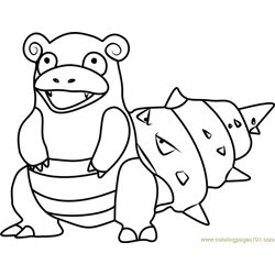 Slow poke coloring pages for kids