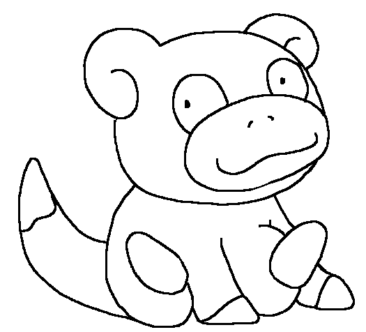 Slowpoke sit base by skittychu