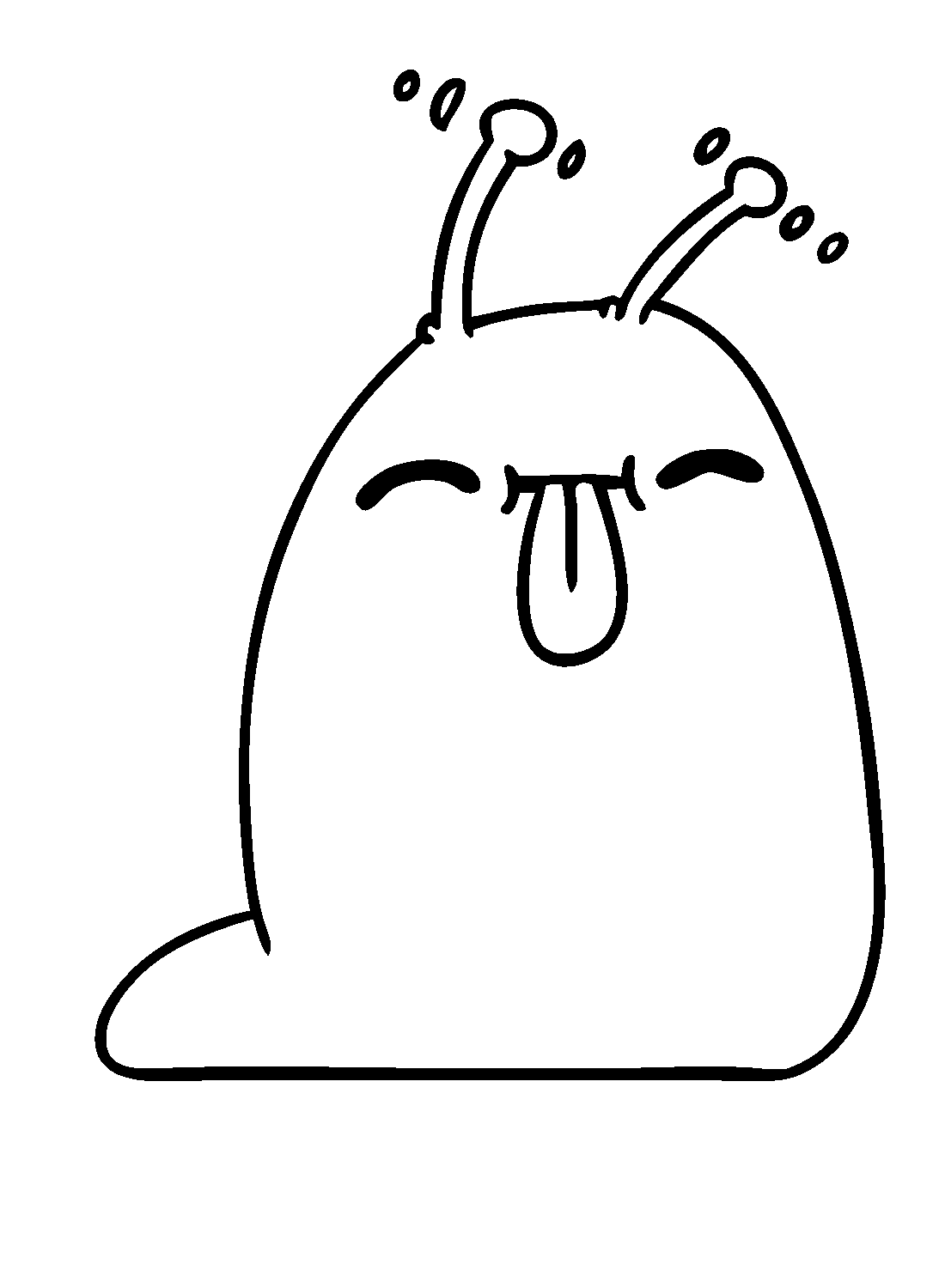 Slug coloring pages printable for free download