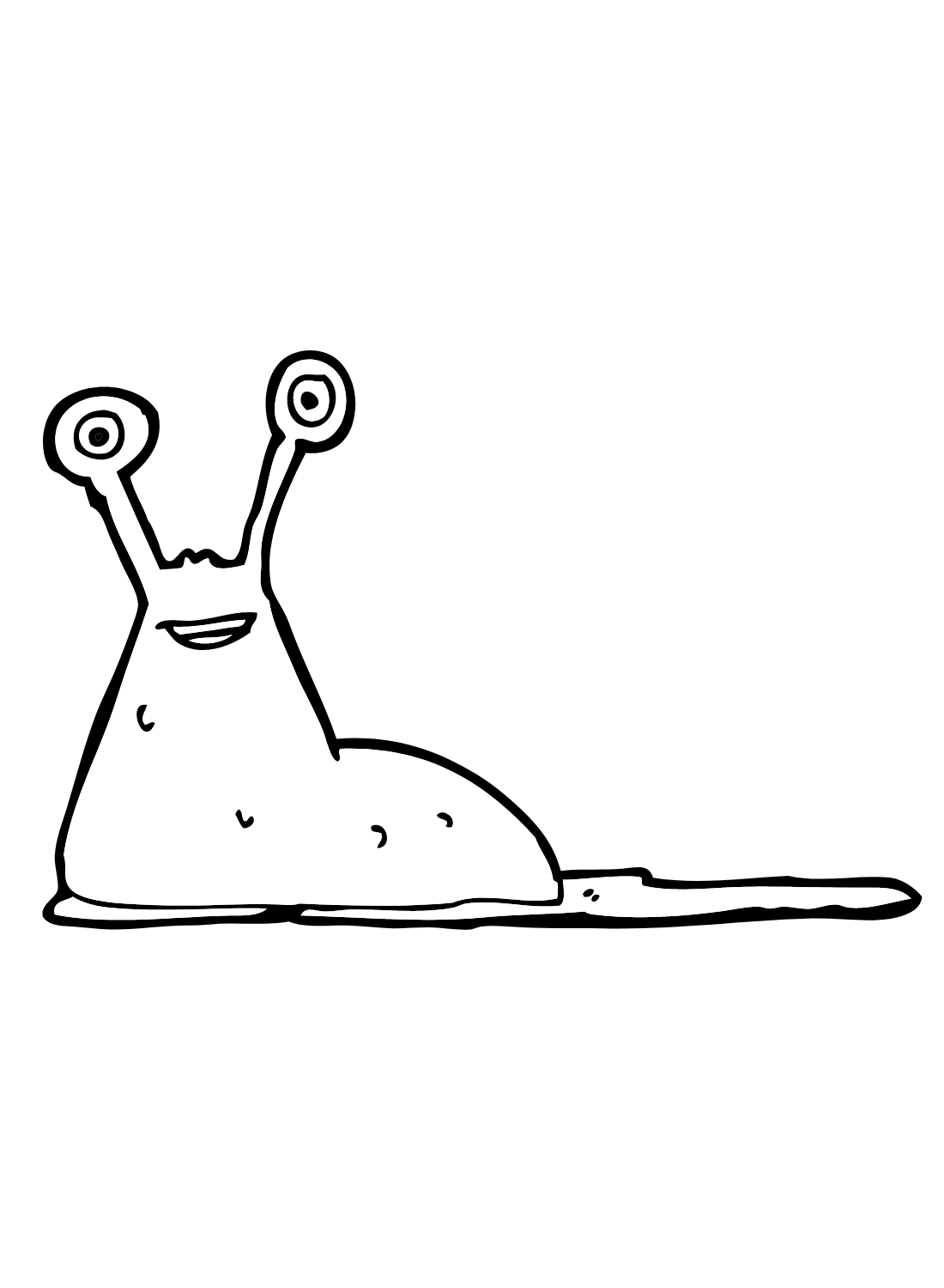 Slug coloring pages printable for free download