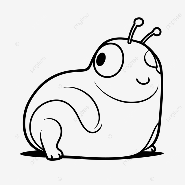 Cute little bug coloring page outline sketch drawing vector bug drawing wing drawing ring drawing png and vector with transparent background for free download