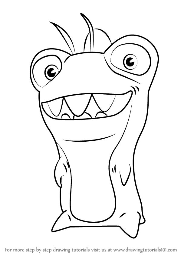 Learn how to draw thresher from slugterra slugterra step by step drawing tutorials coloring pages coloring pages to print drawings