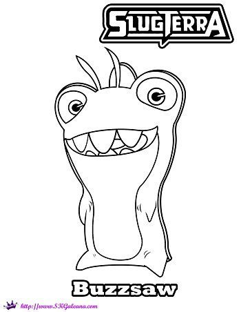 Slugterra slugs coloring pages