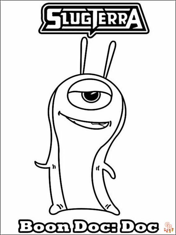 Discover the best slugterra coloring pages for free on