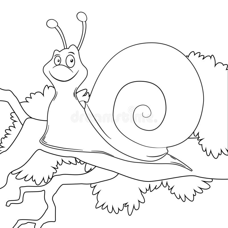 Slug coloring stock illustrations â slug coloring stock illustrations vectors clipart