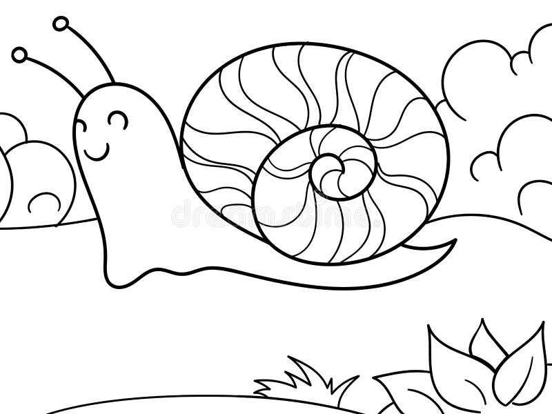 Slug coloring stock illustrations â slug coloring stock illustrations vectors clipart