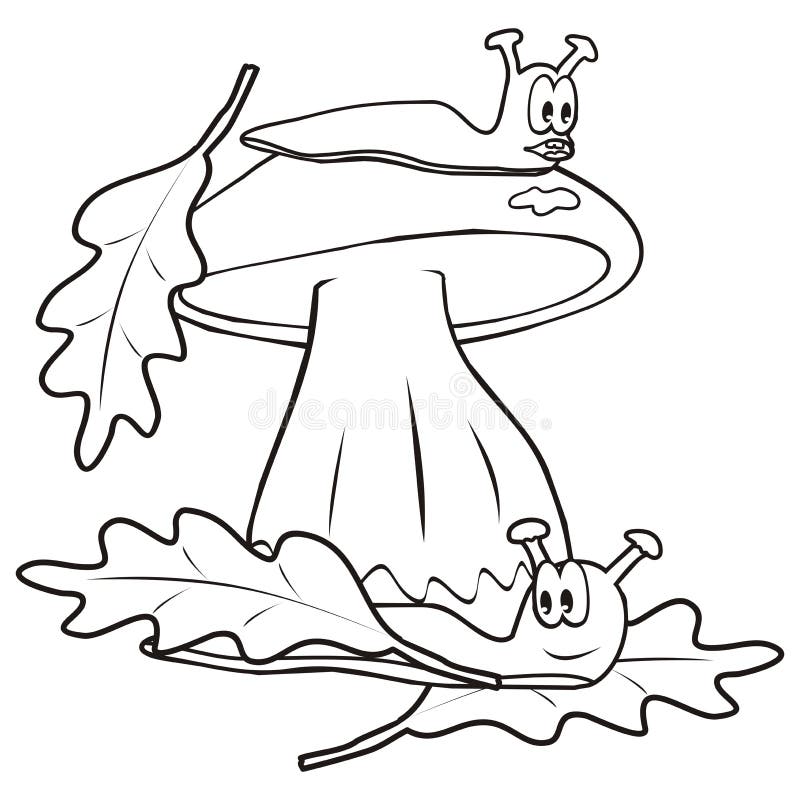 Slug coloring stock illustrations â slug coloring stock illustrations vectors clipart