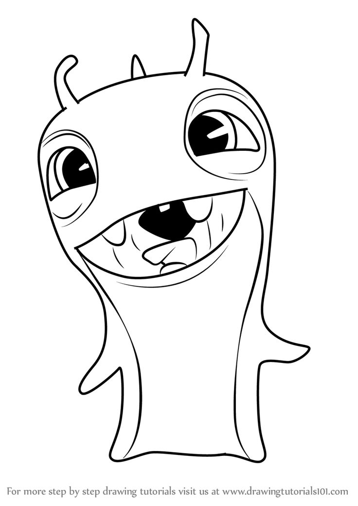 Learn how to draw hypnogrif from slugterra slugterra step by step drawing tutorials drawings drawing tutorial draw