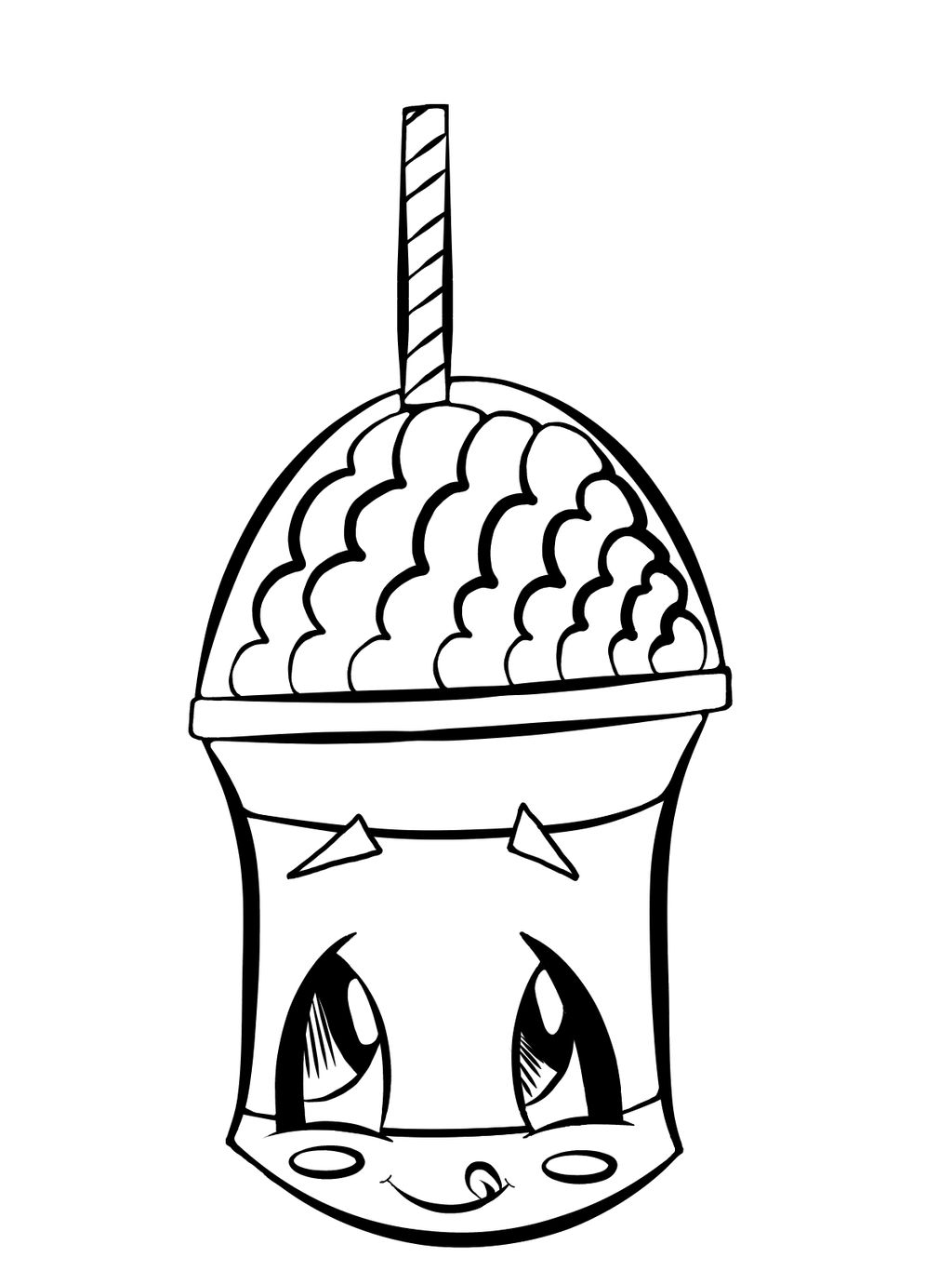 Cartoon slushie by crochetamommy on