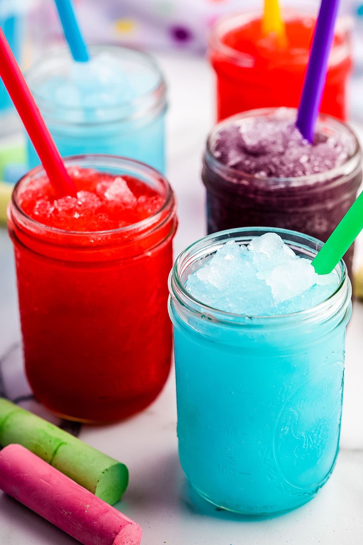 Homemade slushies