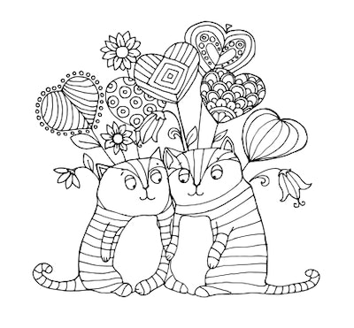 Free valentines day coloring pages you can print from home