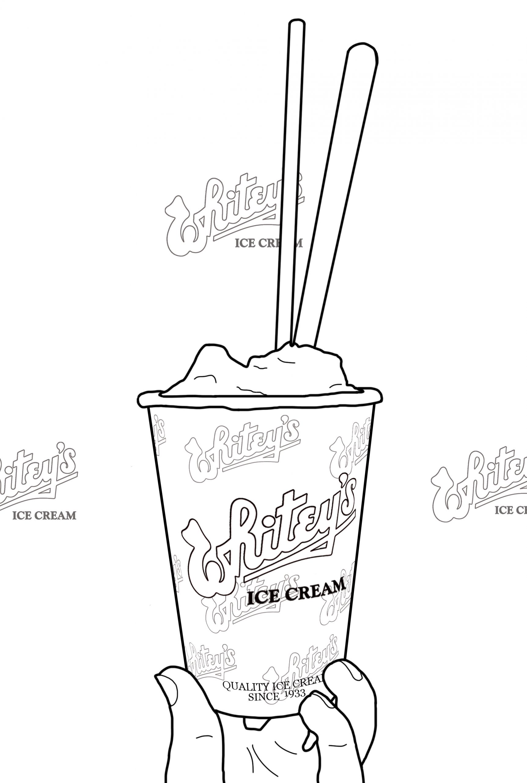 Whiteys coloring pages