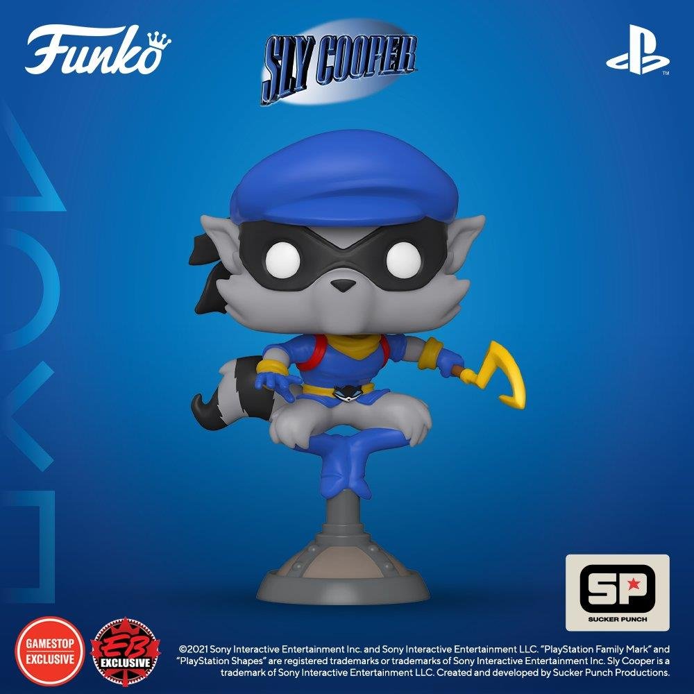 Figure funko pop sly cooper