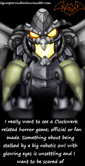 Sly cooper confessions