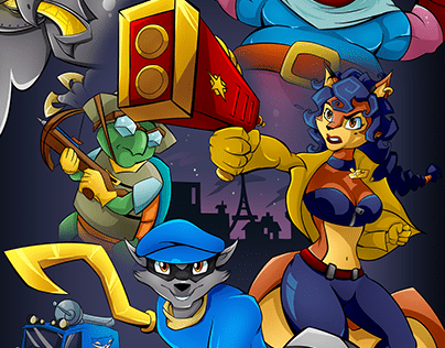 Sly cooper projects photos videos logos illustrations and branding