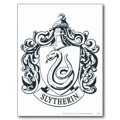 Harry potter slytherin crest
