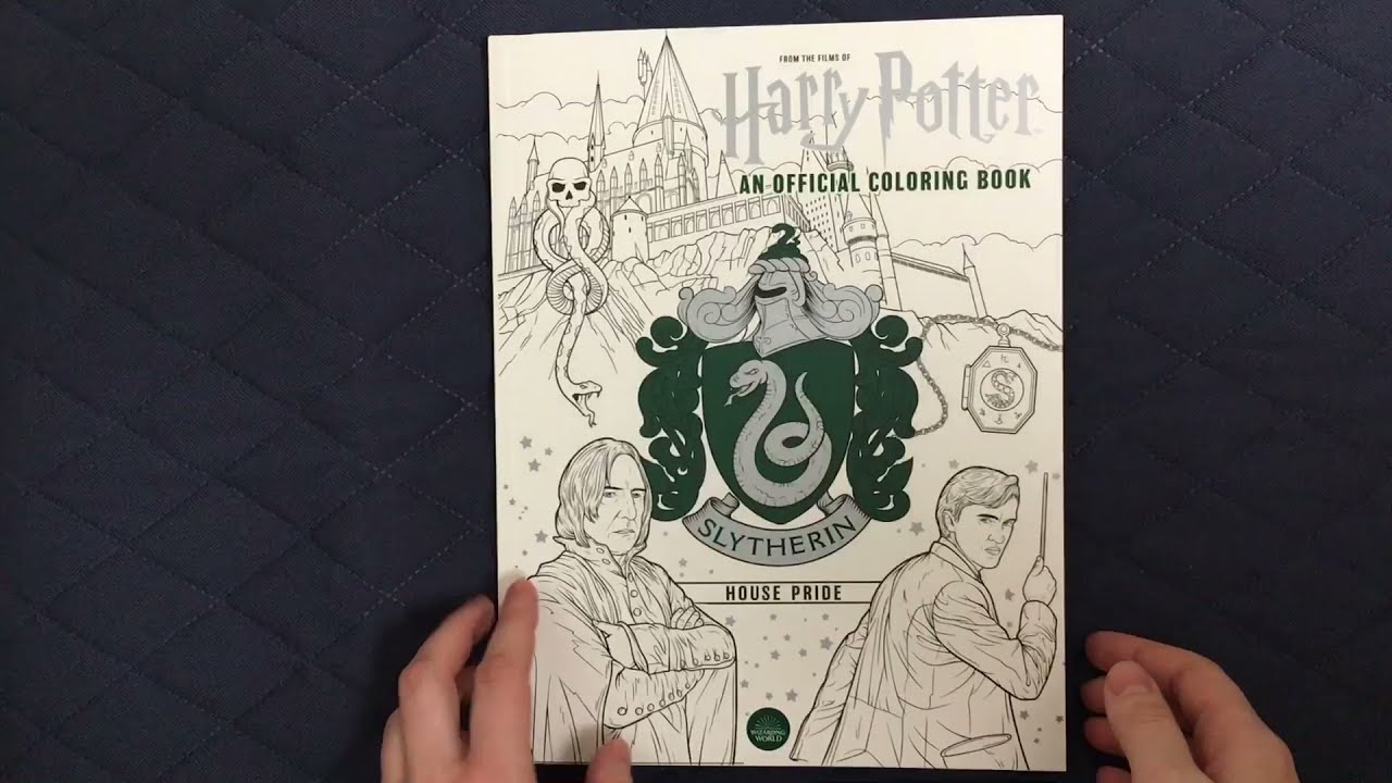 Harry potter âslytherinâ coloring book