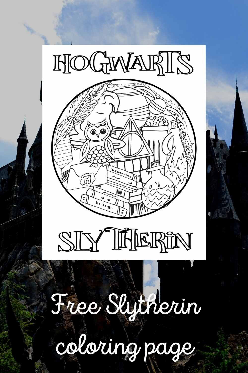 Free slytherin pages from hogwarts â stevie doodles