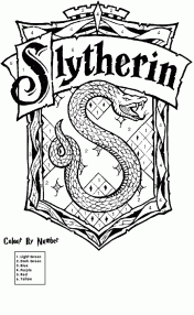 Free printable harry potter coloring pages