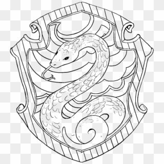 Hufflepuff crest pottermore coloring pages slytherin
