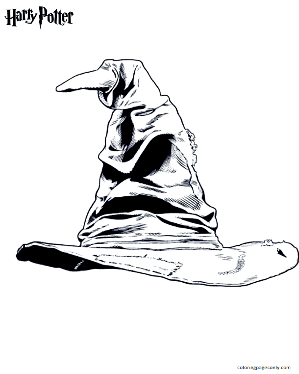 Slytherin coloring page