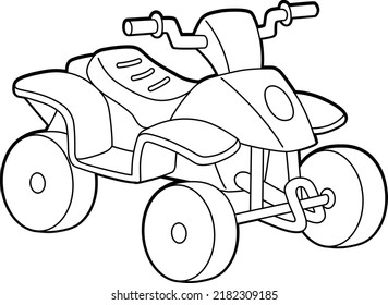Bike coloring book royalty