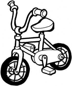 Bicycle coloring page coloring pages blue bikes super coloring pages