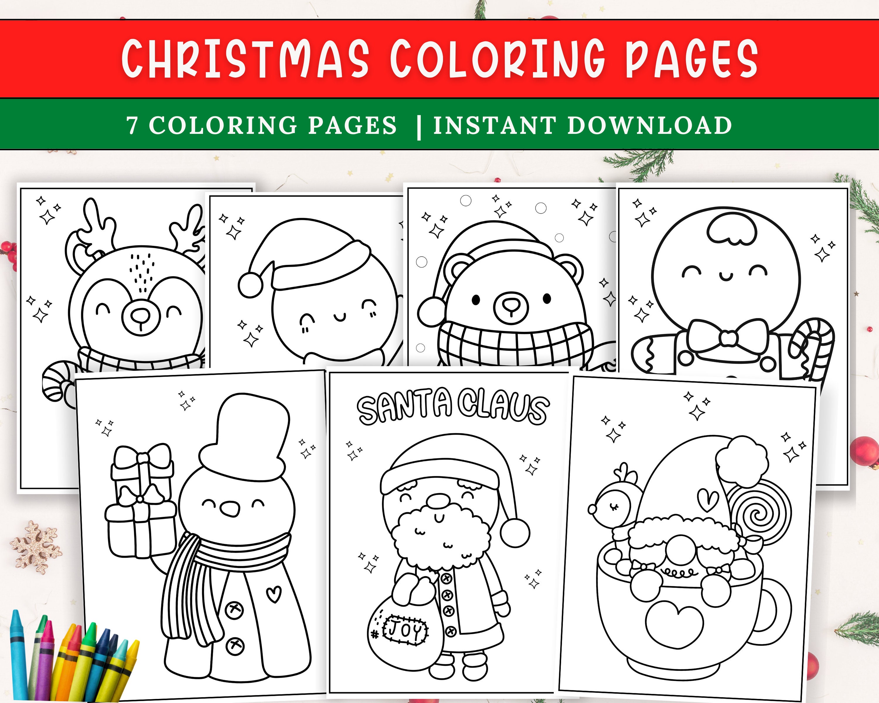 Christmas coloring pages christmas coloring book coloring pages for kids christmas coloring sheets christmas activities for kids