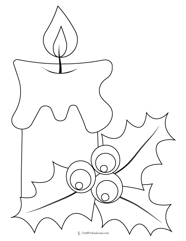 Printable christmas coloring pages free