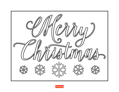 Christmas coloring pages for kids