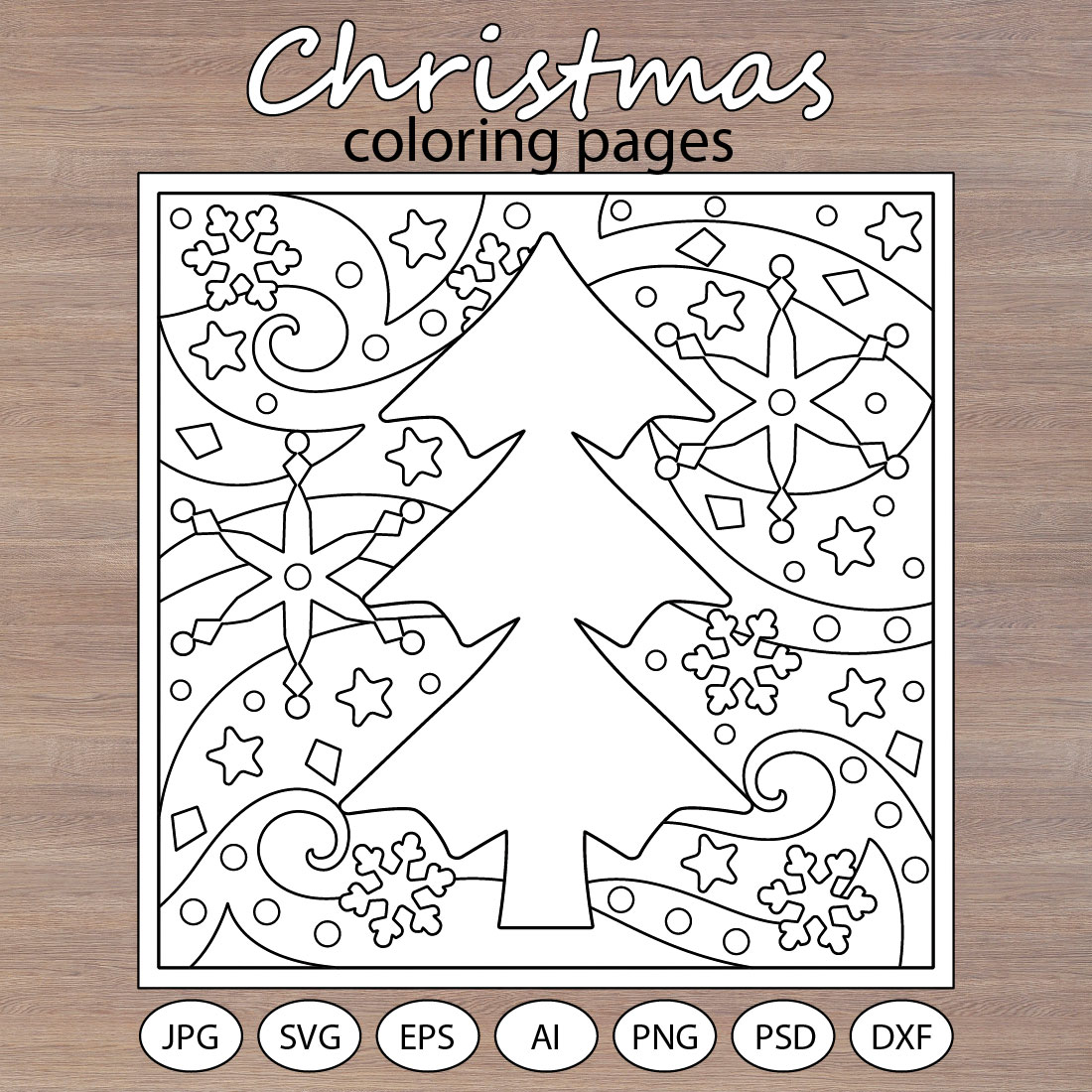 Christmas coloring pages