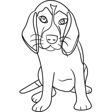 Top free printable dog coloring pages online