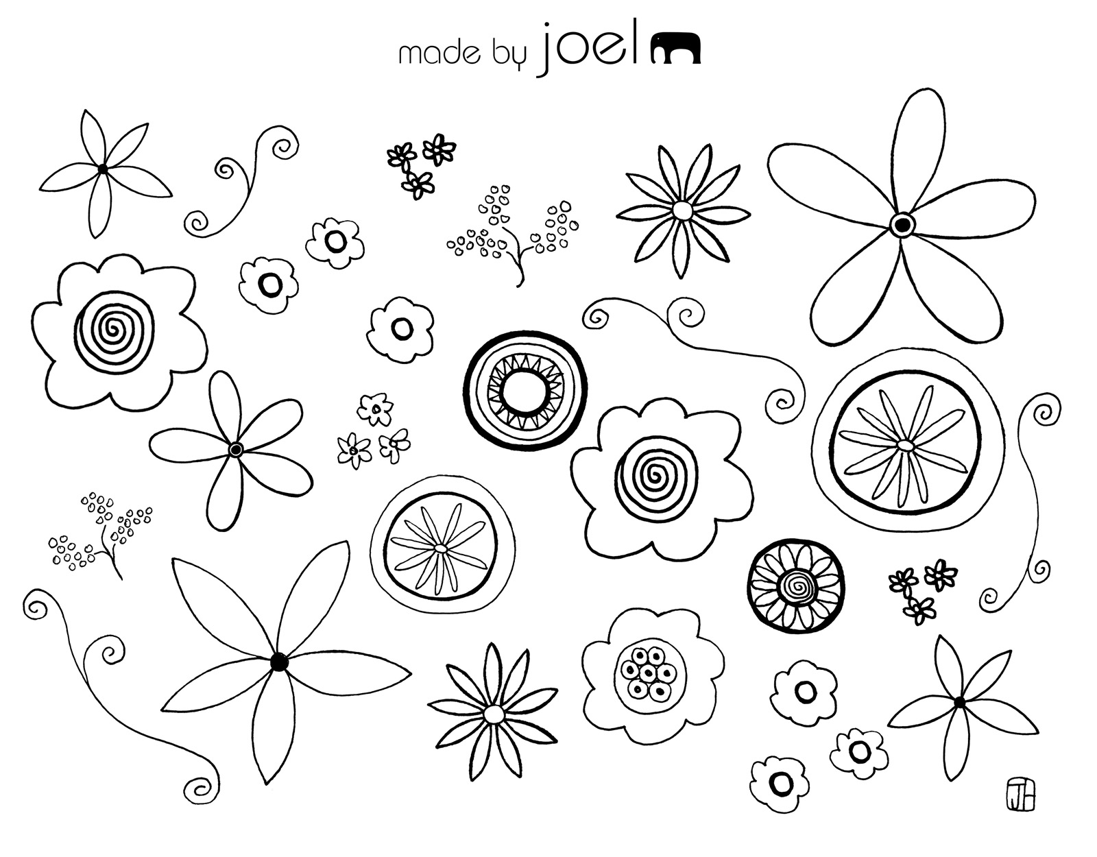 Free coloring sheets â made by joel