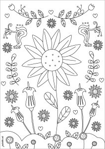 Flowers vegetation