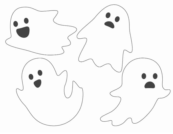 Free ghost printables options