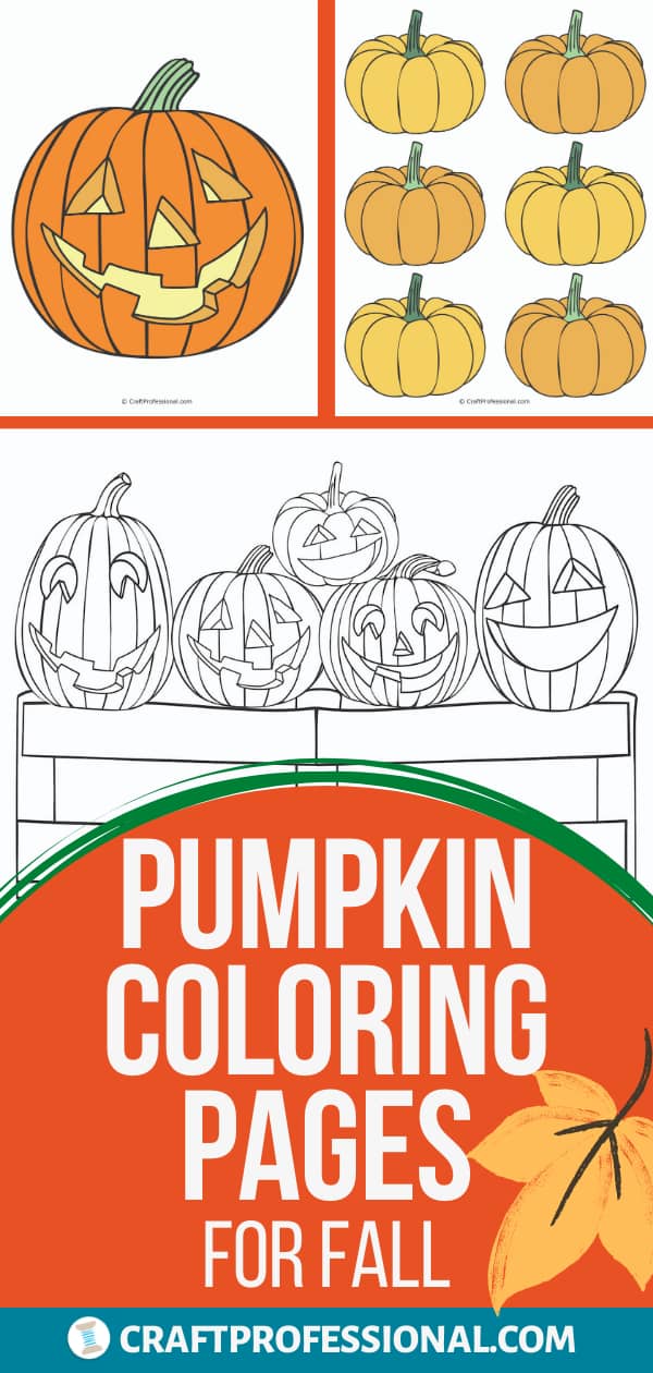 Pumpkin coloring pages