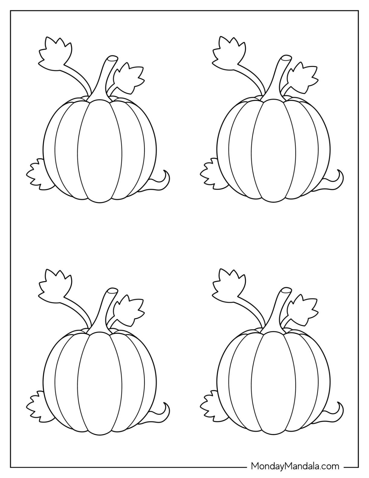 Pumpkin templates free pdf printables