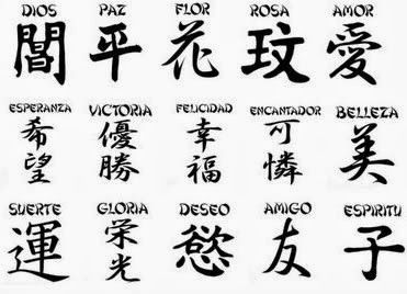 Resultado de imagen pa simbolos japoneses de proteccion letras pa tatuagem palavras japonesas tatuagem sol e lua