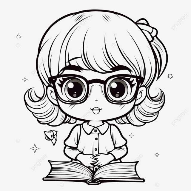 Desenho de professor animado doodle kawaii anime pãgina para colorir linda ilustraãão clipart personagem chibi mangã quadrinhos png desenho de carro desenho de anime desenho de desenho animado png imagem para