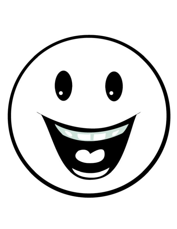 Get this emoji coloring pages wide smile means super happy