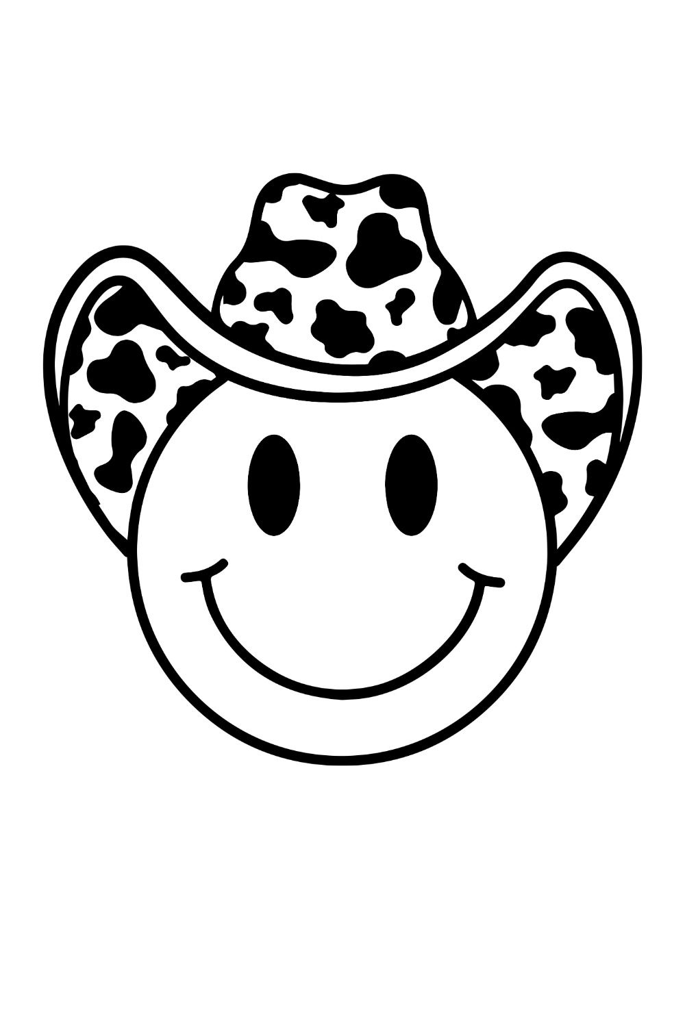 Smiley face cowboy hat svg happy face smiley face wallpaper smiley graphic design fonts wallpaper iphone cute