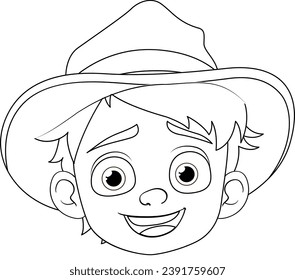 Hundred cowboy hat smiley royalty