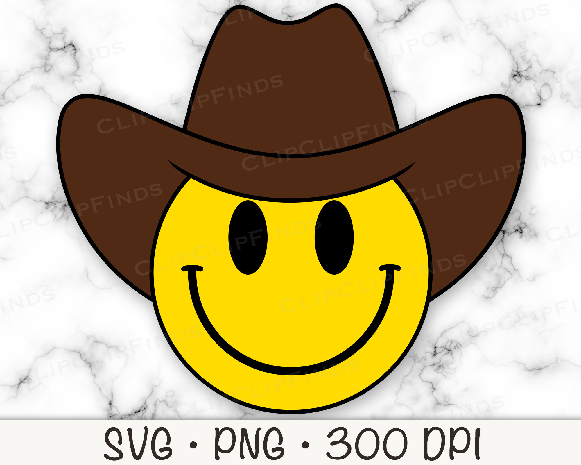 Smiley face cowboy