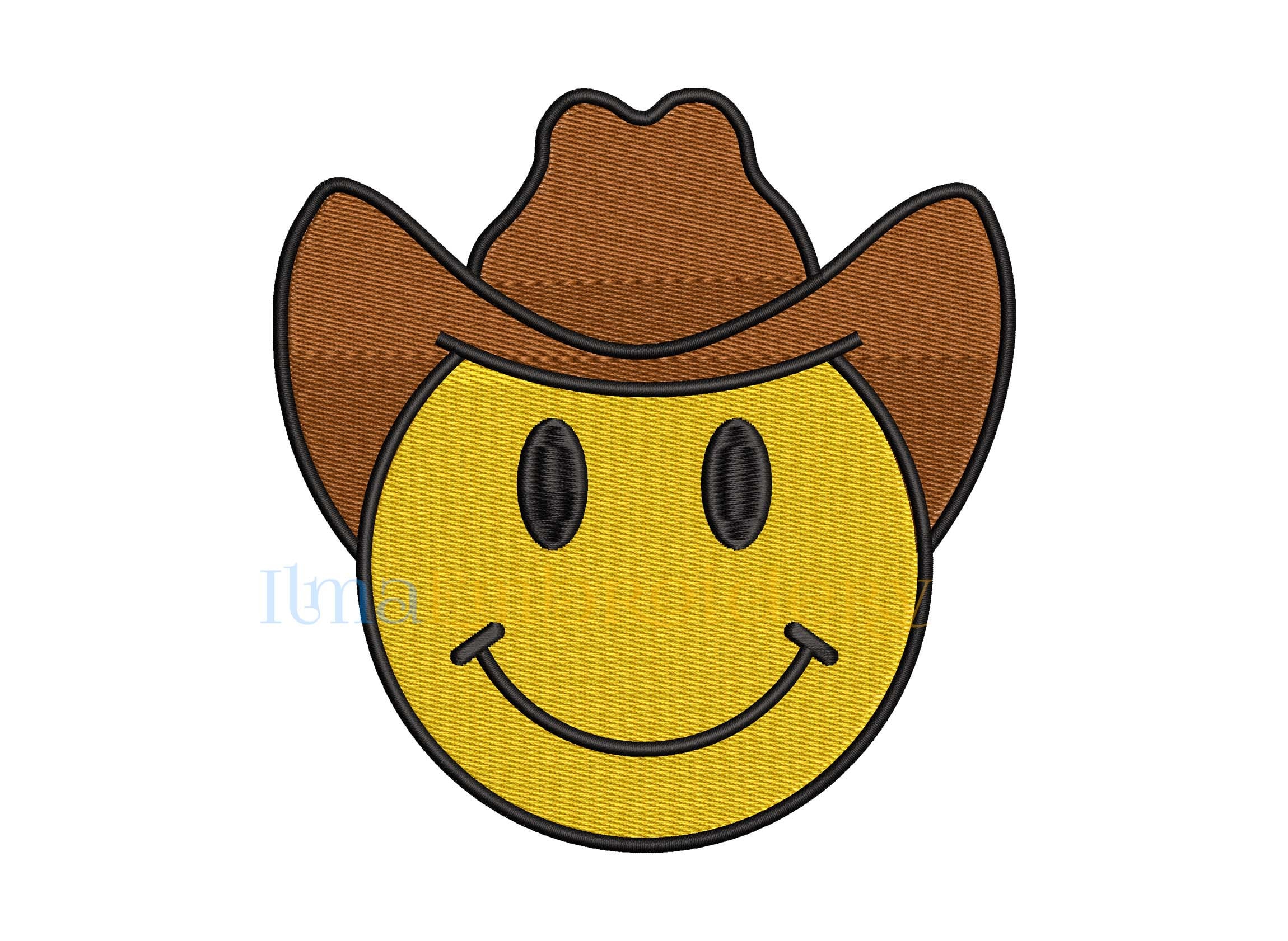 Smiley face cowboy