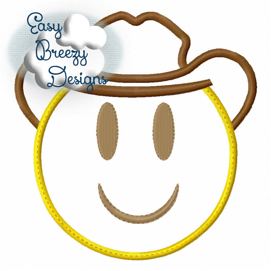 Smiley face cowboy